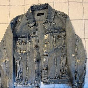 Able Merly distressed denim jacket